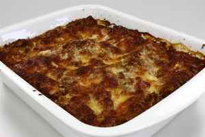 3 cheese lasagne