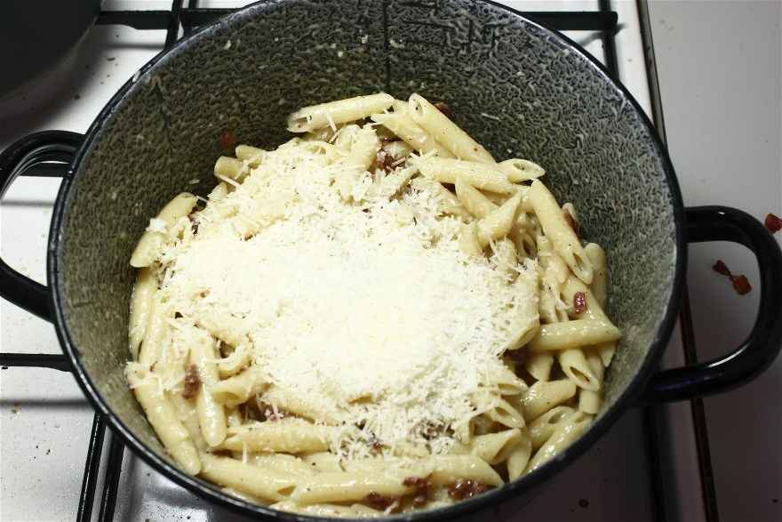 Original pasta carbonara ... klik for at komme tilbage