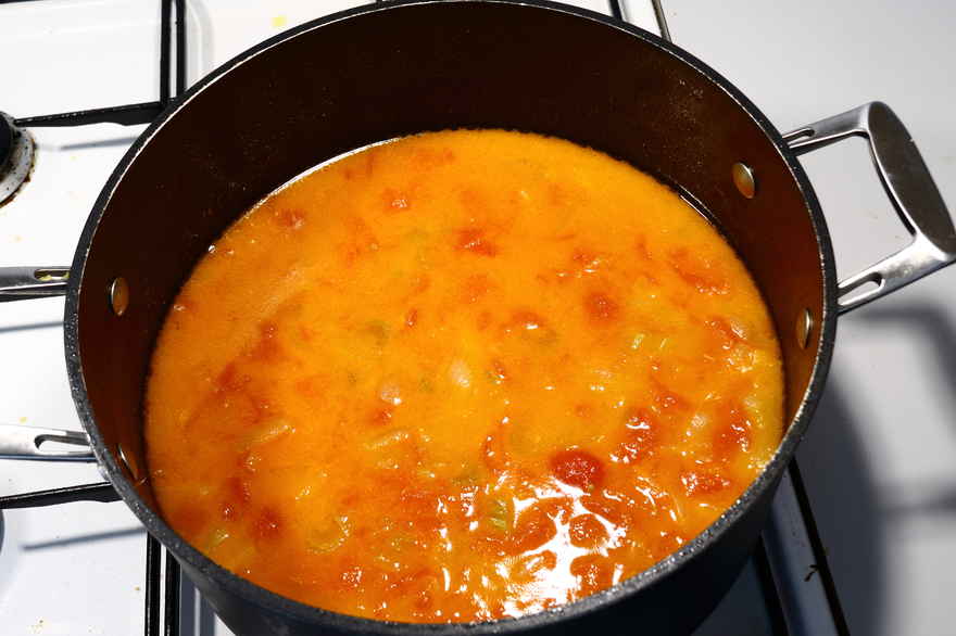 Gammeldags tomatsuppe med friske tomater ... klik for at komme tilbage