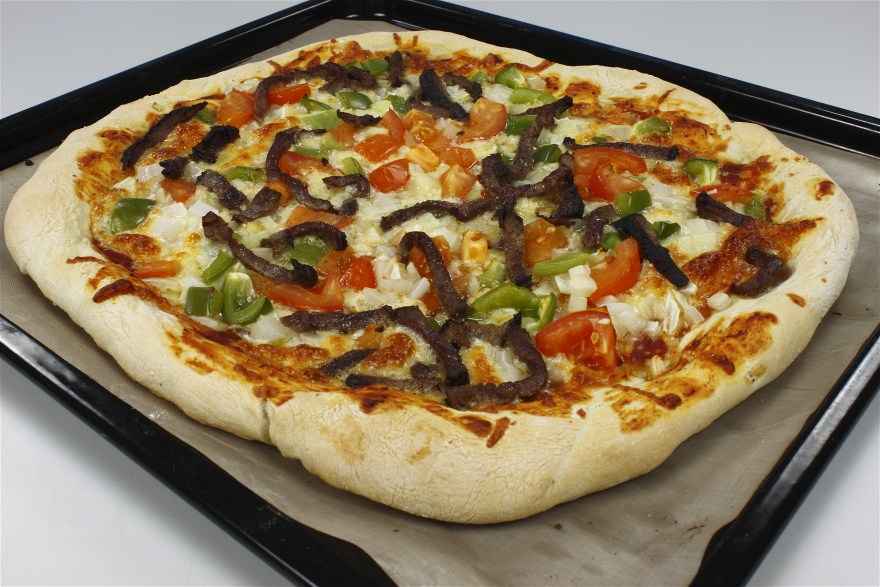 Roastbeefpizza - Roastbeef Pizza ... klik for at komme tilbage