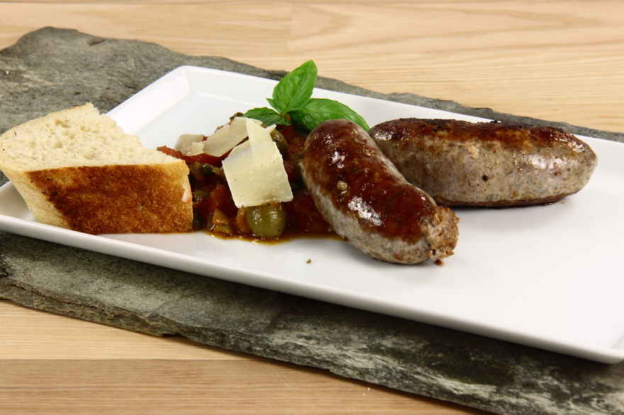 Salsiccia (Italiensk Pølse) ... klik for at komme tilbage