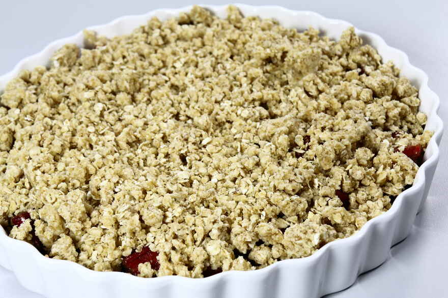 Rabarbercrumble ... klik for at komme tilbage