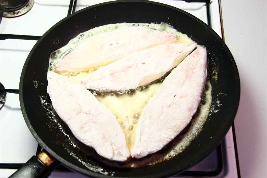 Plankefisk (Helleflyndersteaks) ... klik for at komme tilbage