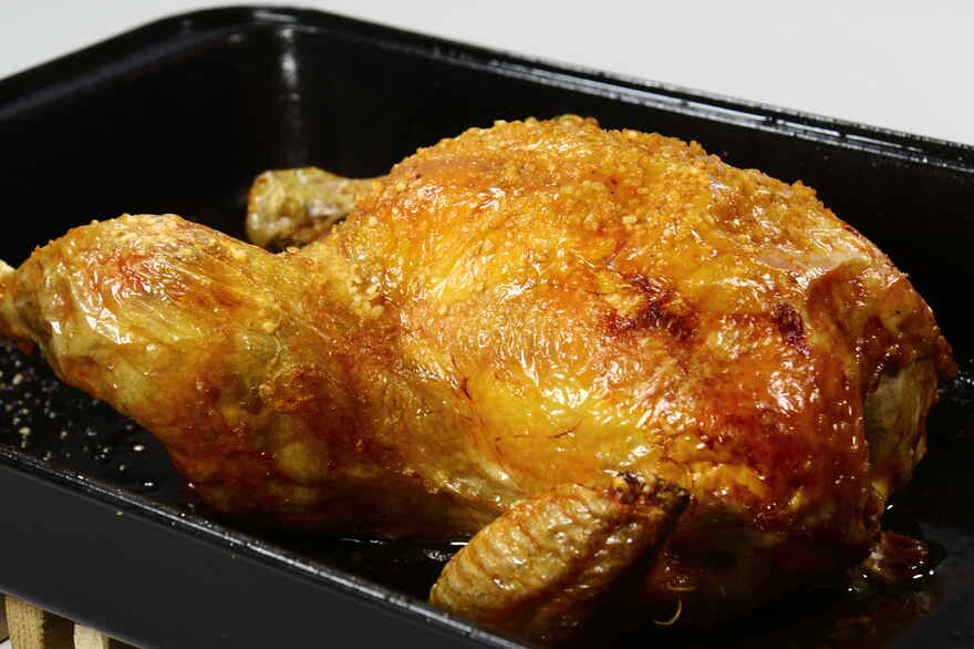 Hel kylling i ovn ... klik for at komme tilbage