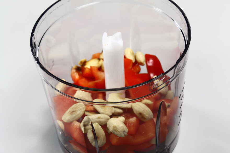 Peberfrugt pesto ... klik for at komme tilbage