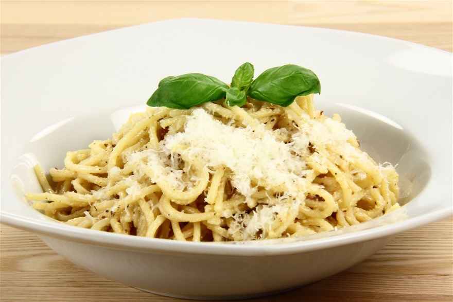 Spaghetti Carbonara (Klassisk) ... klik for at komme tilbage