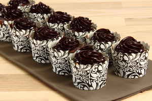 Saftige banan - chokolade cupcakes, billede 4