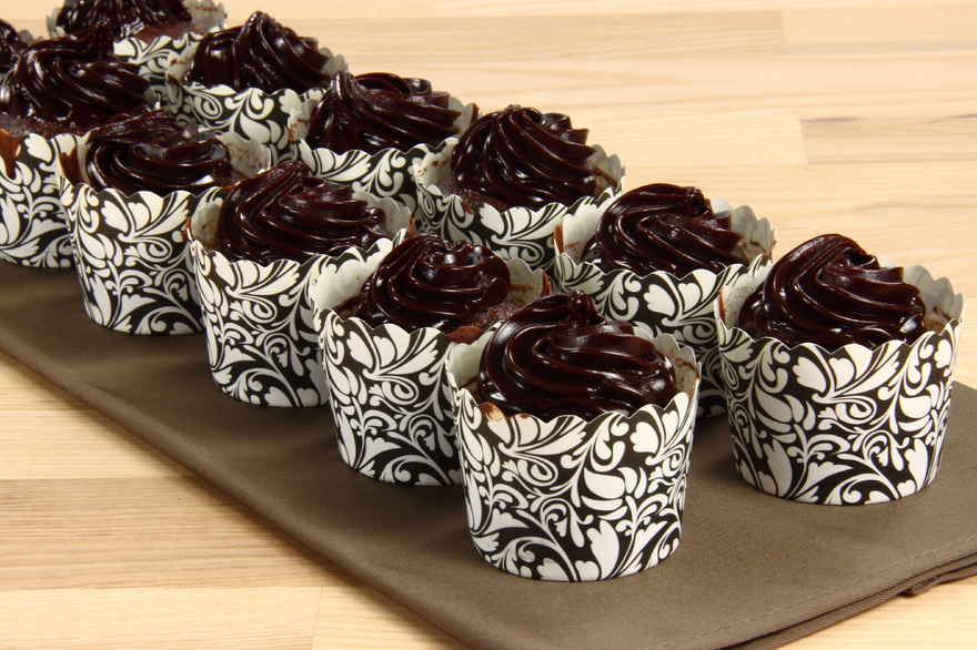 Banan chokolade cupcakes ... klik for at komme tilbage