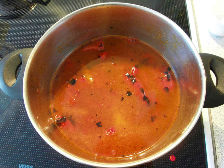 Rød Peberfrugt Suppe a la Kafton ... klik for at komme tilbage