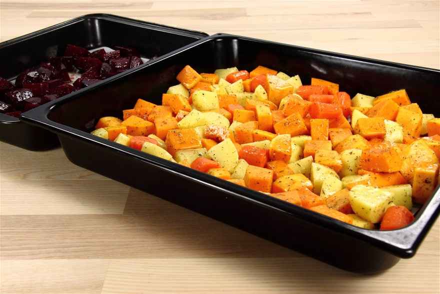 Ovnbagte grønsager (bla. Butternut squash) ... klik for at komme tilbage