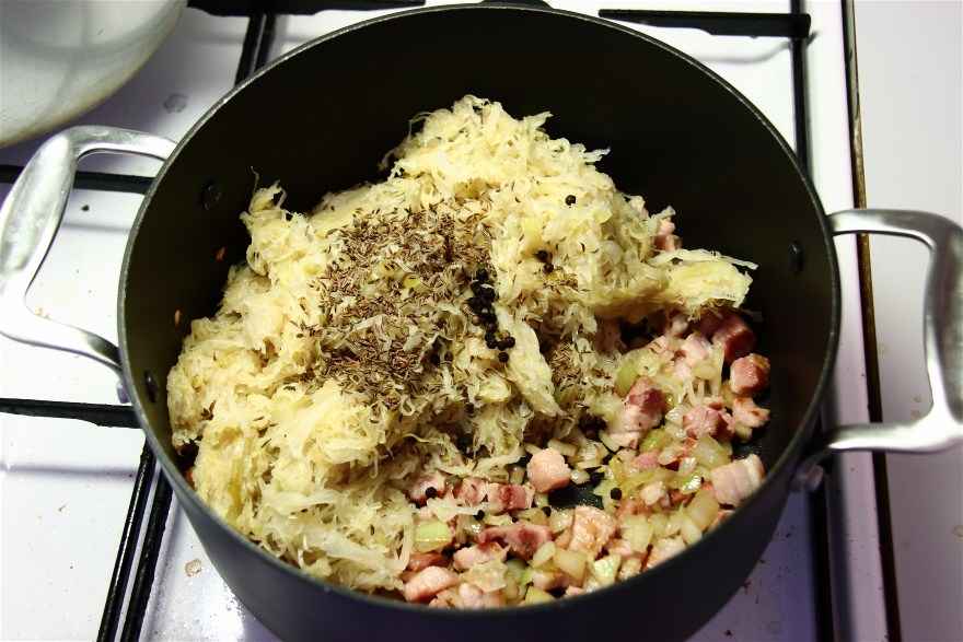 Eisbein mit sauerkraut ... klik for at komme tilbage