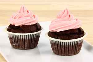 Chokolade cupcakes med frosting, billede 4