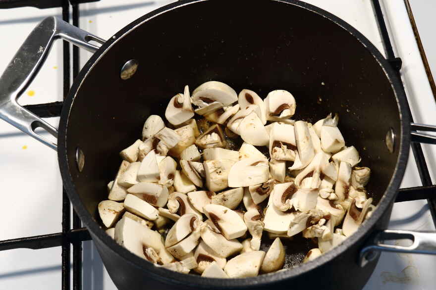 Vol-au-vent med kalvebrissel og champignon stuvning ... klik for at komme tilbage