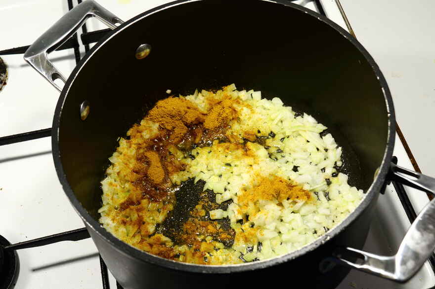 Karrysuppe med rejer og fersken - Indonesisk rejesuppe ... klik for at komme tilbage