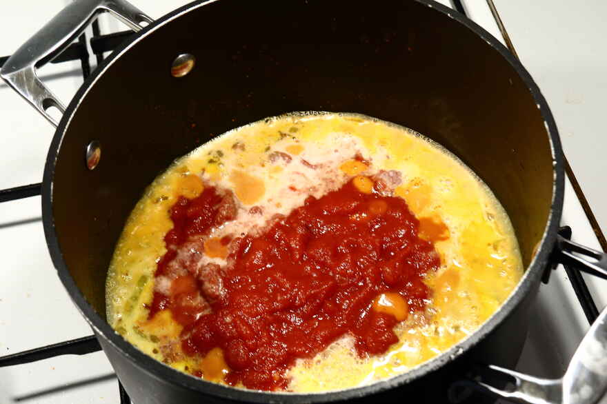 Karrysuppe med rejer og fersken - Indonesisk rejesuppe ... klik for at komme tilbage