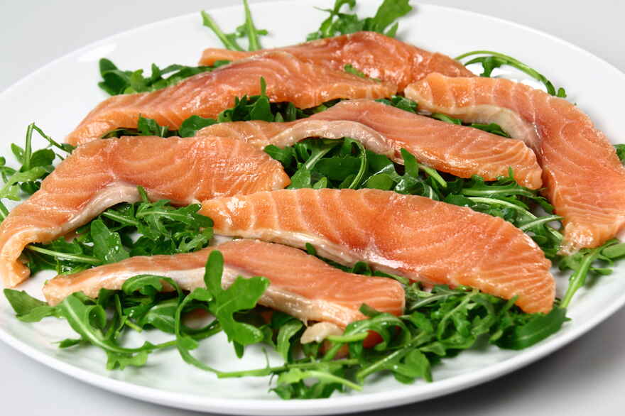 Laksecarpaccio ... klik for at komme tilbage