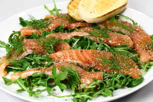 Laksecarpaccio, billede 4 Laksecarpaccio, billede 4