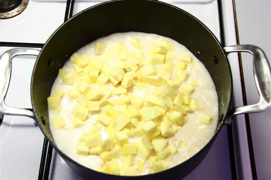 Kylling i kokokmælk med mango og ananas ... klik for at komme tilbage