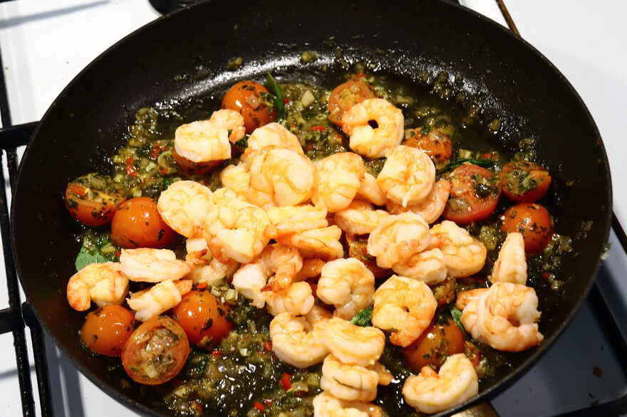 Shrimp Scampi ... klik for at komme tilbage