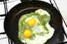Pesto eggs - Pestoæg ... klik på billedet for at komme tilbage