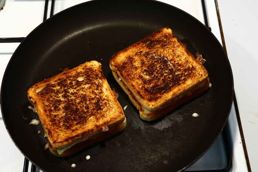 Grilled cheese sandwich ... klik for at komme tilbage