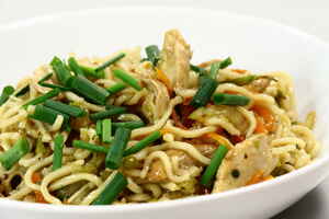 Chow Mein med nudler og grøntsager, billede 4