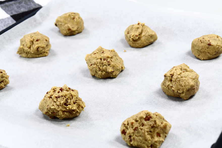 Butter pecan cookies - Cookies med pekan nødder ... klik for at komme tilbage