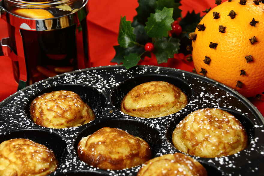 Gløgg og æbleskiver ... klik for at komme tilbage