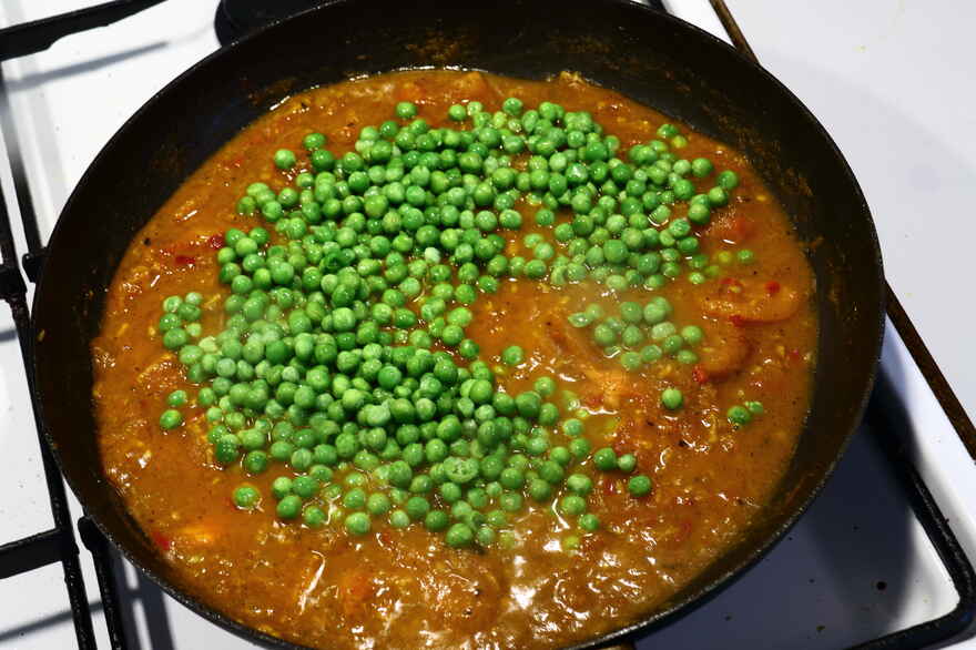 Matar paneer ... klik for at komme tilbage