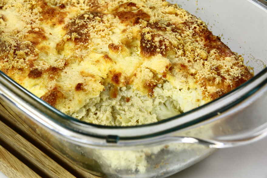 Blomkålsgratin keto ... klik for at komme tilbage