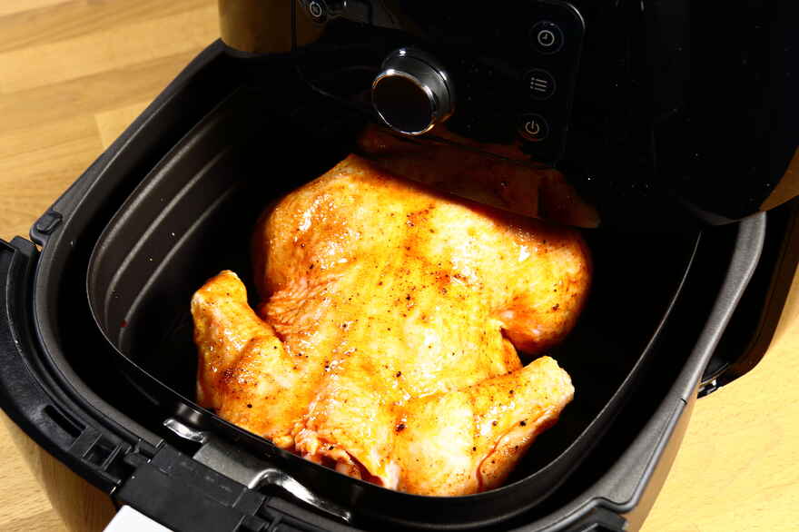 Hel kylling i Airfryer ... klik for at komme tilbage