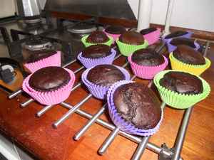 Avocado cupcakes