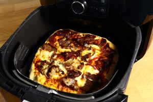 Kebab pizza i airfryer, billede 4