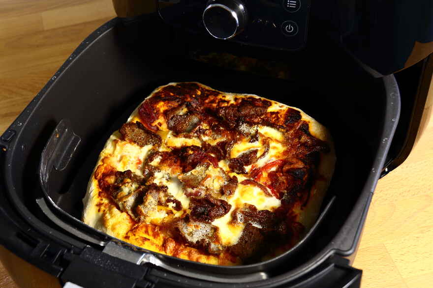 Kebab pizza i airfryer ... klik for at komme tilbage