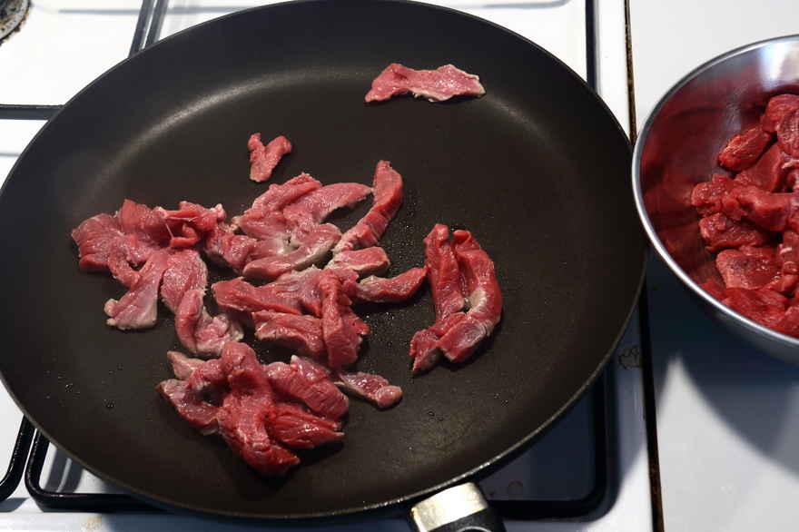 Bøf stroganoff med oksemørbrad ... klik for at komme tilbage
