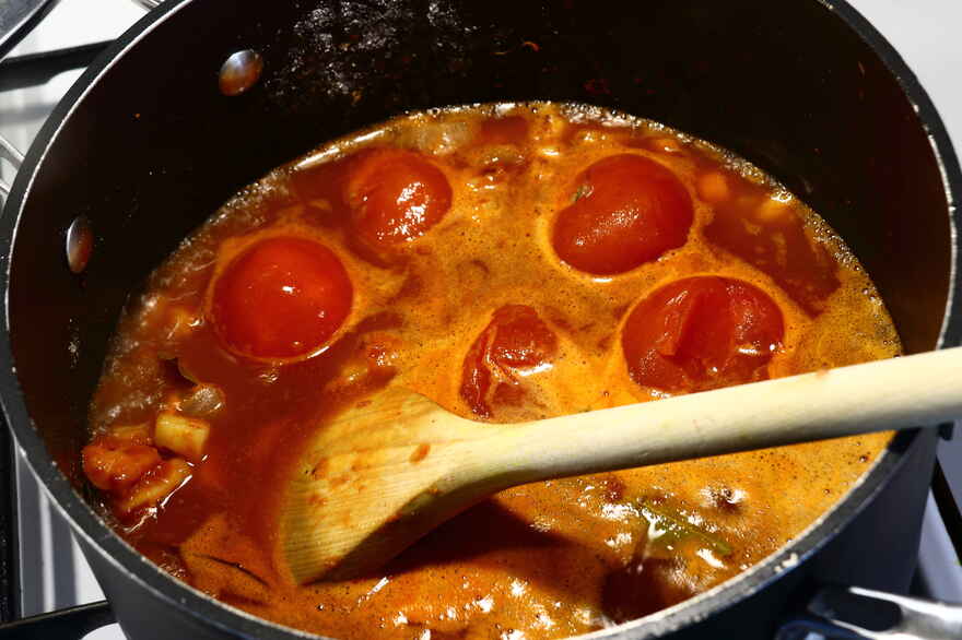 Tomatsauce til pasta ... klik for at komme tilbage