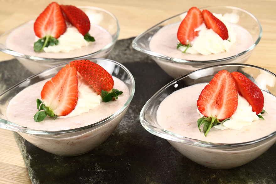 Rabarbermousse ... klik for at komme tilbage