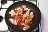 Cremet pastaret med kylling, billede 1