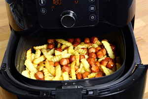 Pølsemix i airfryer, billede 4