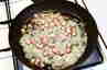 Omelet med ost og skinke, billede 1 Omelet med ost og skinke, billede 1