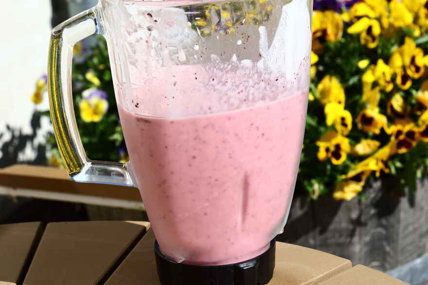 Kirsebærsmoothie ... klik for at komme tilbage