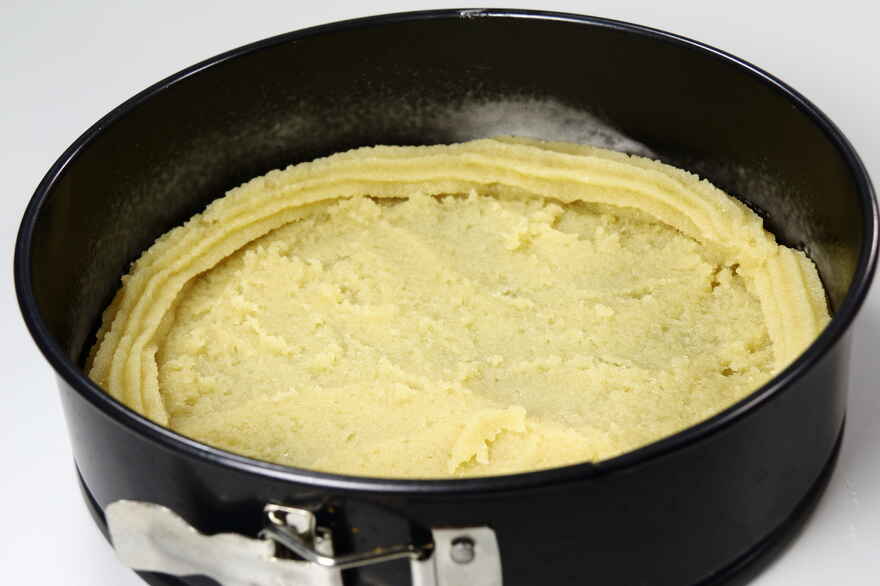 Kransekagetærte med frugt ... klik for at komme tilbage