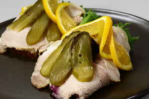 Smørrebrød flæskesteg