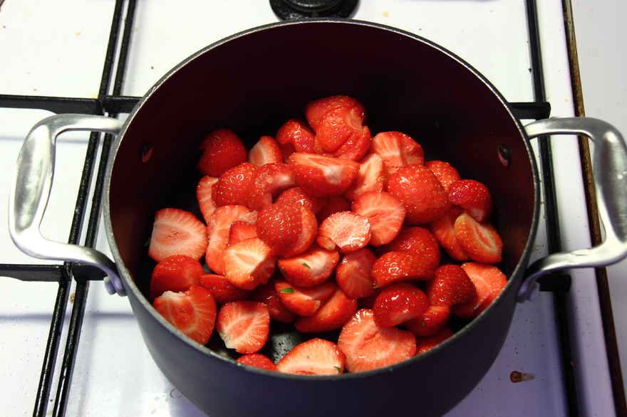 Jordbær marmelade ... klik for at komme tilbage