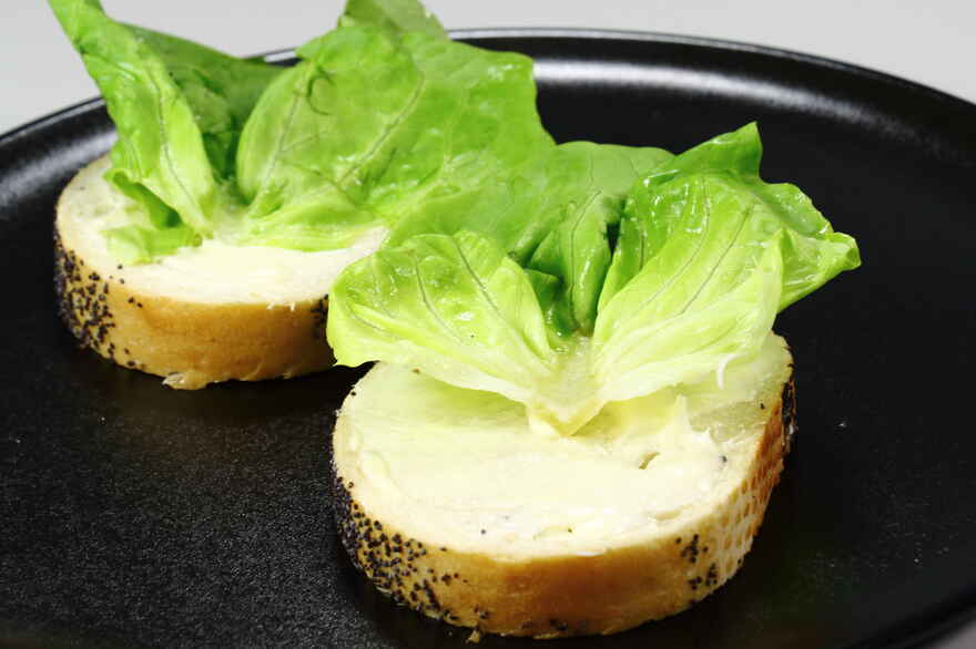 Smørrebrød med laks og asparges ... klik for at komme tilbage