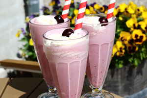 Kirsebær milkshake, billede 4