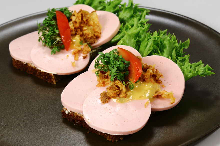 Vegansk smørrebrød, vegetar ... klik for at komme tilbage