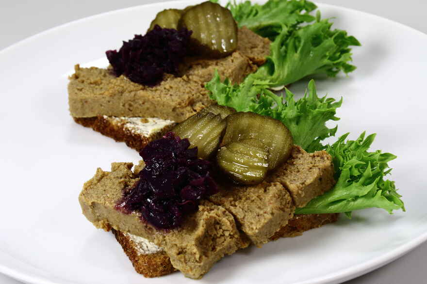 Vegansk smørrebrød, vegetar ... klik for at komme tilbage