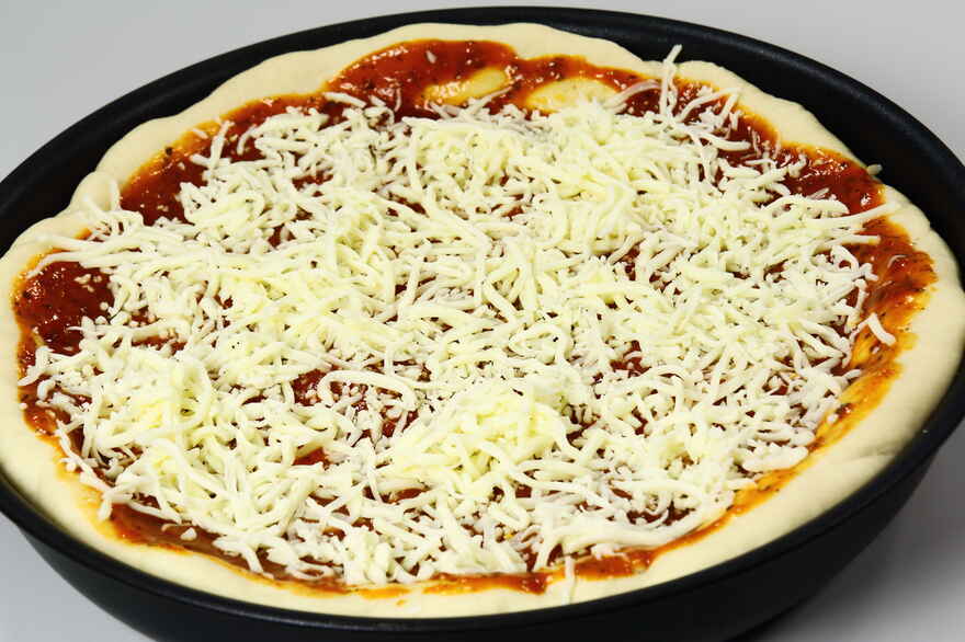 Deep pan pizza ... klik for at komme tilbage