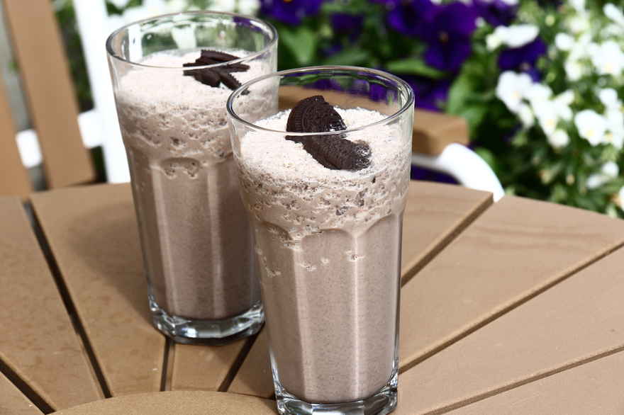 Oreo milkshake/Iceblend (iskaffe) ... klik for at komme tilbage